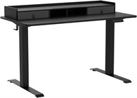 Marsail Electric Standing Desk with Dual Drawers,