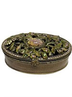 Jay Strongwater enamel Swarovski crystals box