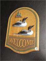 Jennings Decoy Welcome Sign USA