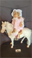 Horse & doll