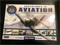 21 films (8) DVD's (Adventures In  Aviation) The