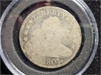 1807 Draped Bust Quarter - v. poor cond