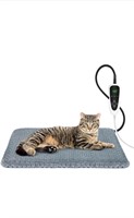INVENHO Adjustable Temperature Heated Pet Bed