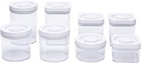 8-Piece Multi-Pack of  Round Containers