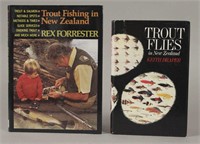 2 Hardcover Trout Fishing in New Zealand Books