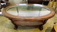 Glass Top Table