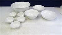 White Bowl Set