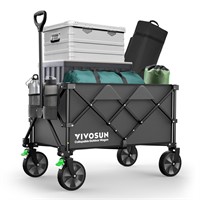 VIVOSUN Collapsible Folding Wagon, Outdoor Utility