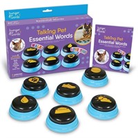 SM1027  Hunger for Words Pet Buttons, 6-Piece.