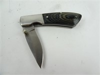 2.5" Stainless Steel Wood Accent Pocket Knife