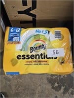 6ct bounty paper towels