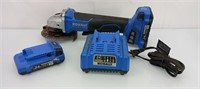 Cobalt 24V 4" grinder w/charger and 2 batteries