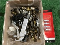 Box lot of air couplers & fittings