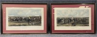 (2) 1866 Fores's National Sports Plate Engravings