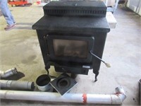 England Stove Co Pellet Stove and Stove Pipes