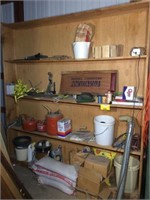 Large assortment of garage and shop items all to g