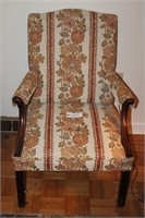 Formal Upholstered  Arm Chair