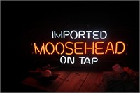 mooshead neon Beer Sign Working