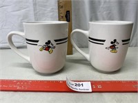 Pair of Disney Gibson Coffee Cups