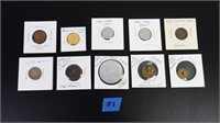 COLLECTION OF VINTAGE US COINS & TOKENS