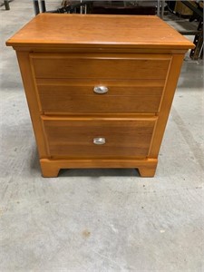 Wooden night stand 
16x19x21