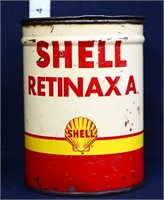 Vintage 1lb Shell Retinax A can