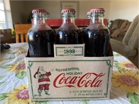 Vintage Coca-Cola Christmas bottle circa 1899