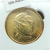 2009 D John Tyler $1 MS70 SGS