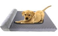 ZYYUSHM Memory Foam Pet Bed with Pillow, Removable