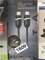 TITAN LED DISPLAYPORT CABLE RETAIL $30