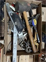 Come-A-Long, Rubber Hammer, Various Clamps &