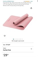 Yoga Mat (Open Box, New)