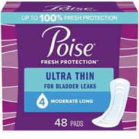 Poise Ultra Thin Incontinence Pads & Postpartum In