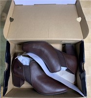 East 5th Rocco Booties Size 7M Stacked Heels