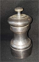 sterling pepper grinder as found