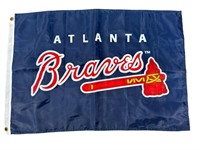 Atlanta Braves / Napa Auto Parts Nylon Flag Banner