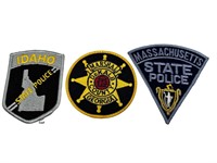 Lot Of 3 Law Enforcement Uniform Patches