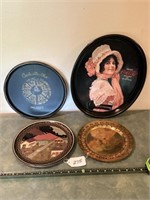 Assorted Metal Trays