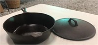 #8 Cast Iron Skillet w/Lid