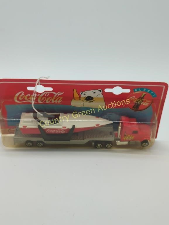 Die-Cast Truck & Boat