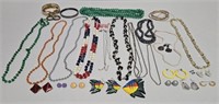 Bracelets, Necklaces & Earrings