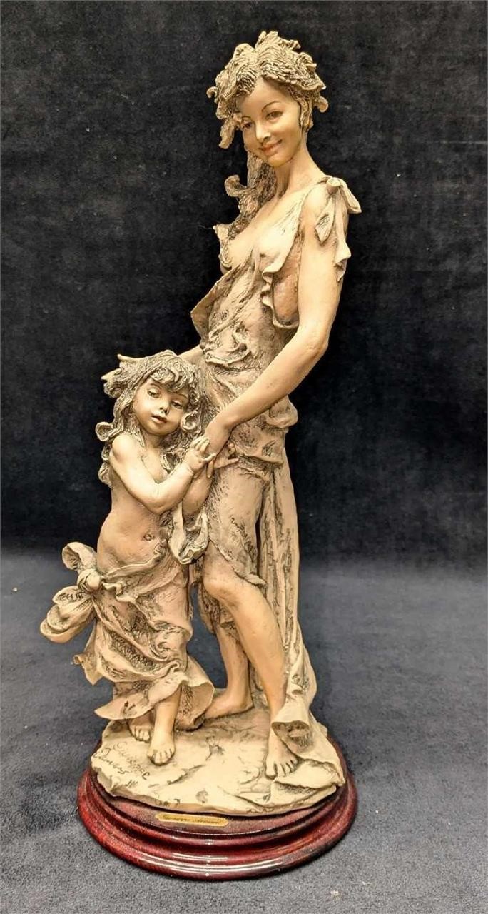 LE Giuseppe Armani Mother's Hand Capodimonte Figur