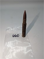 1 Pc. 1942 Garand 30-6 Cartridge