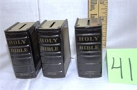 3 small bible banks