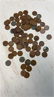 (100) Wheat Pennies