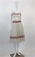 Ladies 1950s Vintage Party Dress