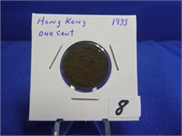 1933 Hong Kong One Cent