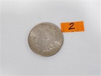 1891 Morgan "S" silver dollar