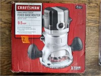 Craftsman 9.5AMP Fixed Based Router
