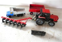 Die Cast Farm Equipment & Dump Truck
